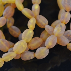 Raw olive style amber bracelet